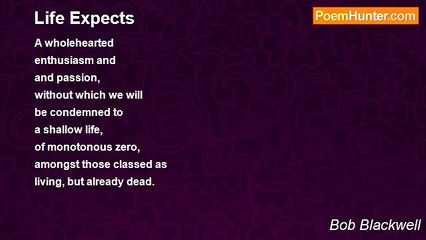 Bob Blackwell - Life Expects