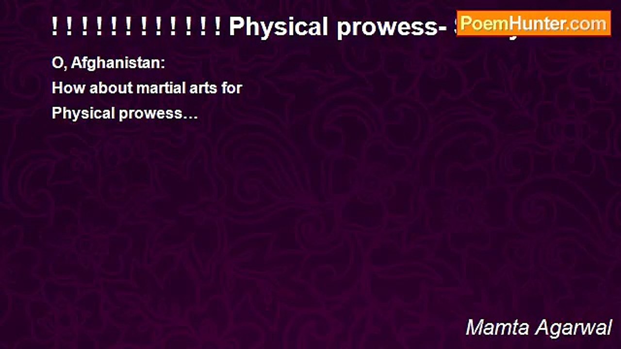 Mamta Agarwal - ! ! ! ! ! ! ! ! ! ! ! ! Physical prowess- Senryu