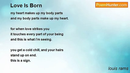 Louis Rams - Love Is Born ❤️: A Heartfelt Song About Love's Deep Impact