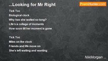 NikMorgan ... - ...Looking for Mr Right