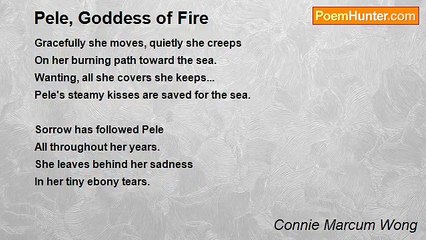 Connie Marcum Wong - Pele, Goddess of Fire
