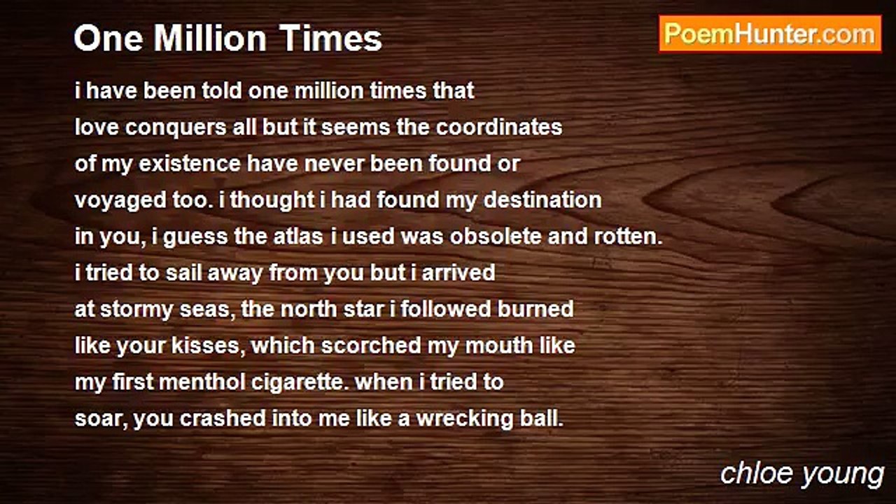 chloe young - One Million Times