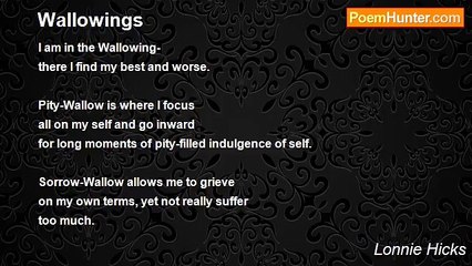 Lonnie Hicks - Wallowings