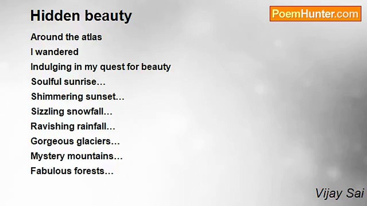 Vijay Sai - Hidden beauty
