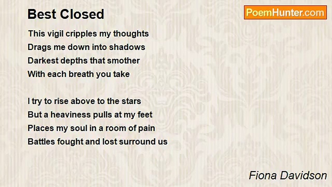 Fiona Davidson - Best Closed