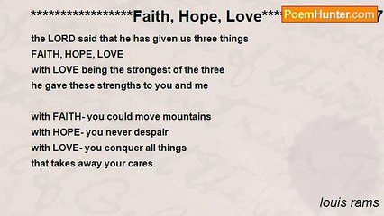 louis rams - *****************Faith, Hope, Love****************1979