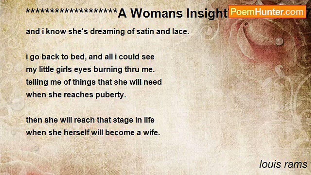louis rams - *******************A Womans Insight*************1978