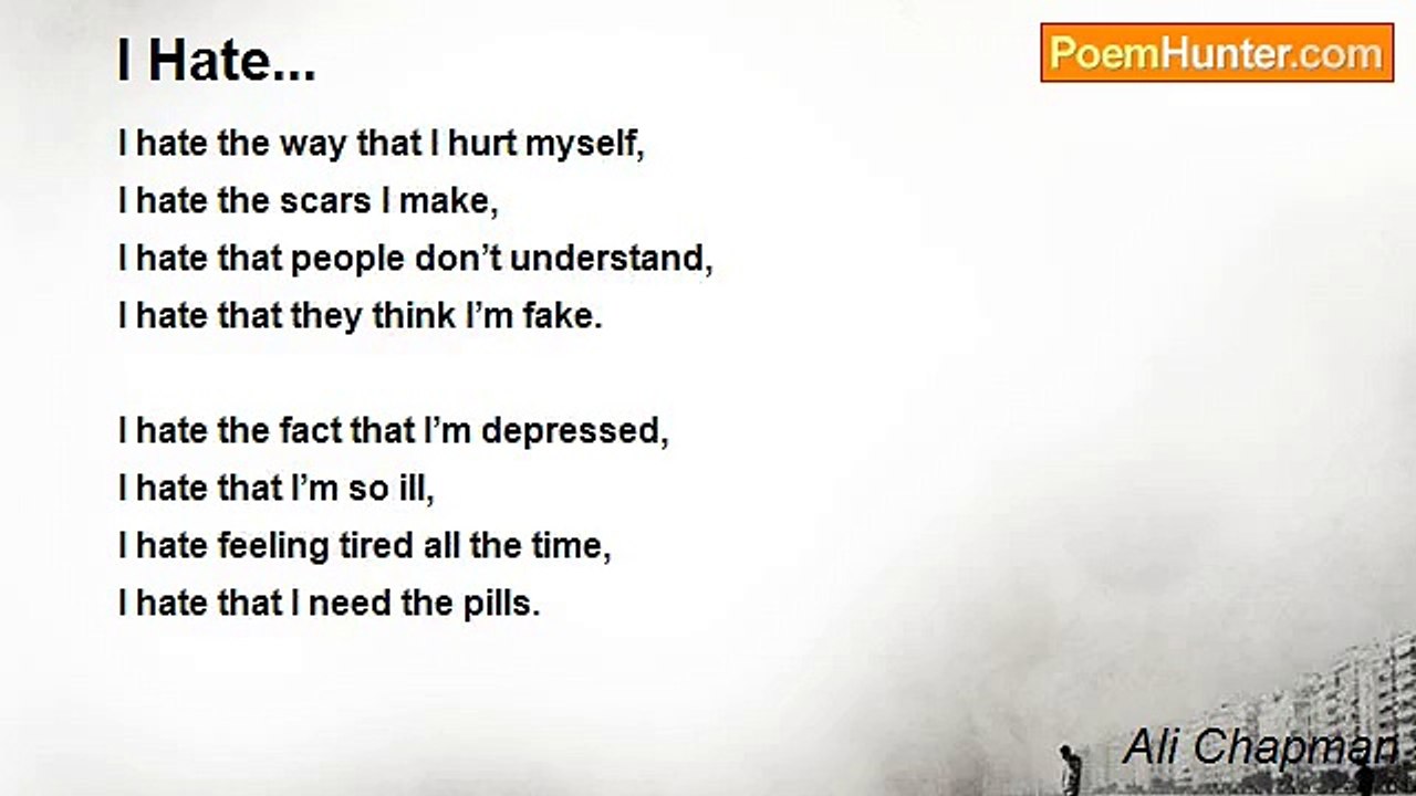Ali Chapman - I Hate...