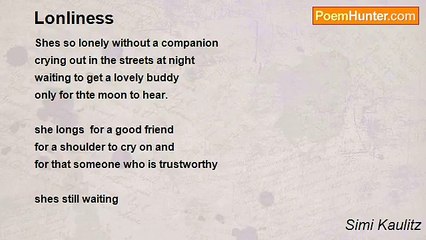 Simi Kaulitz - Lonliness