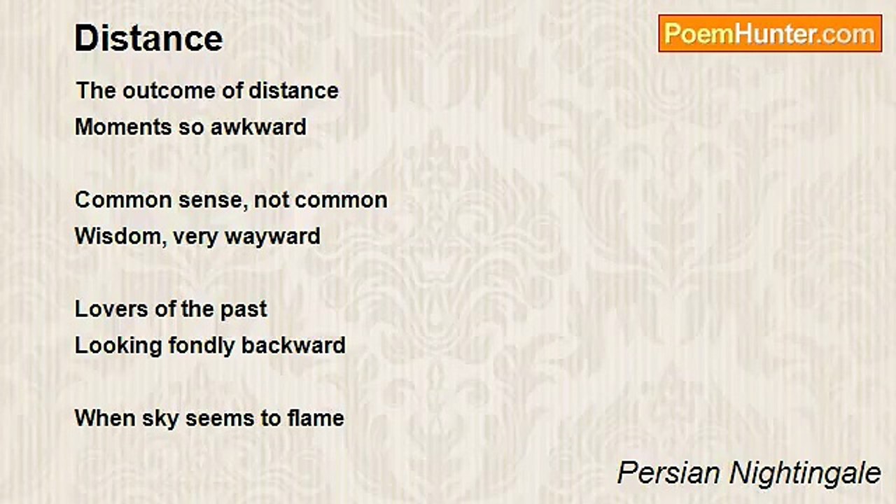 Persian Nightingale - Distance