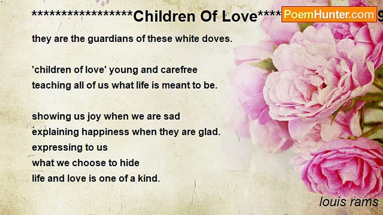 louis rams - *****************Children Of Love*...