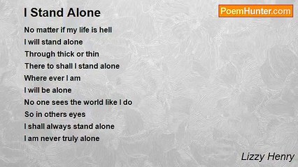 Lizzy Henry - I Stand Alone