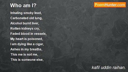 kafil uddin raihan. - Who am I?