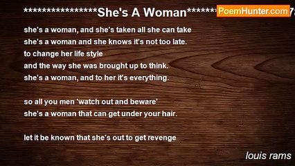louis rams - ****************She's A Woman*******************1978