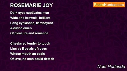 Noel Horlanda - ROSEMARIE JOY