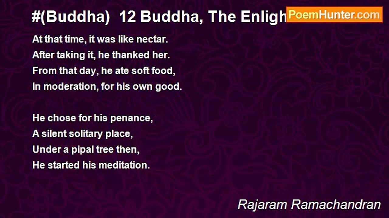 Rajaram Ramachandran - #(Buddha)  12 Buddha, Th...