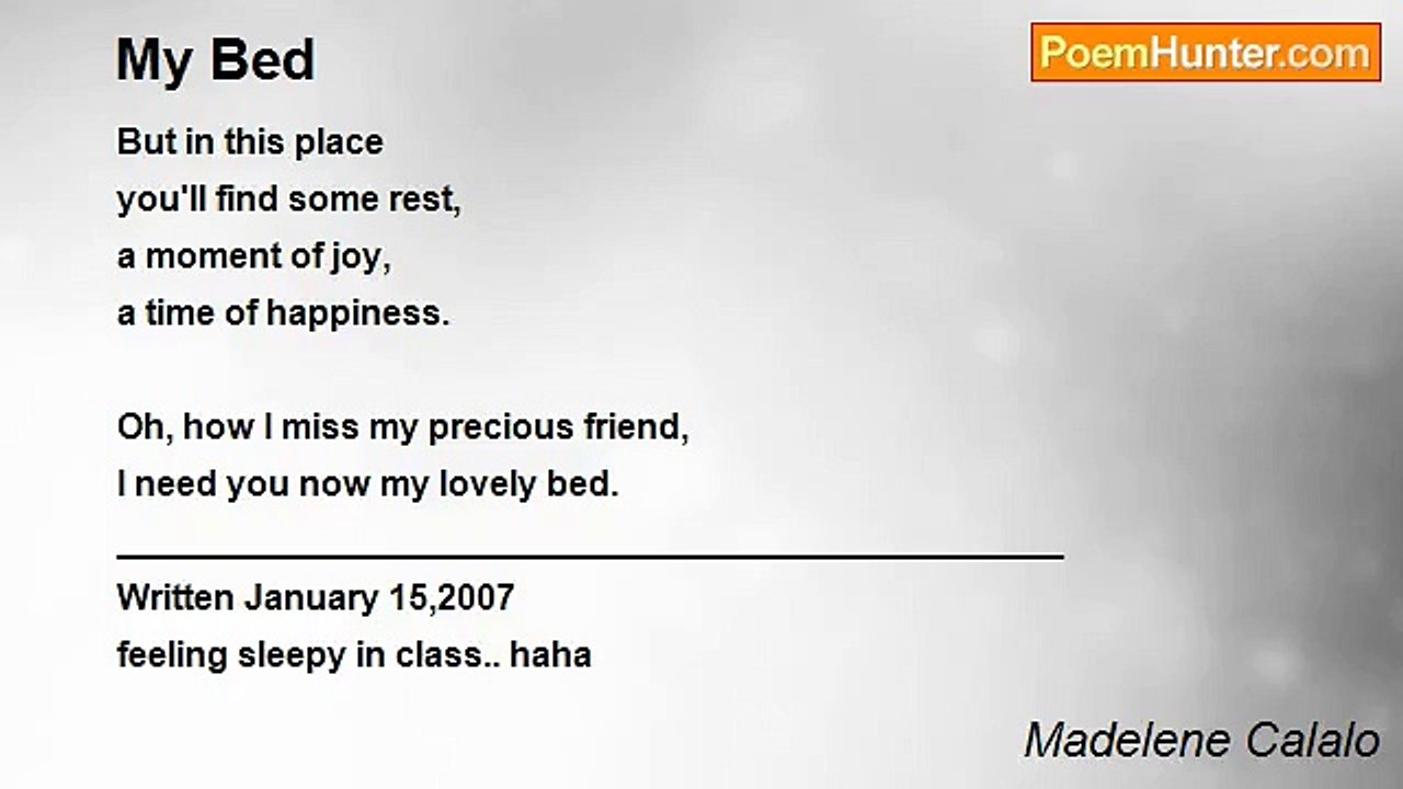 Madelene Calalo - My Bed