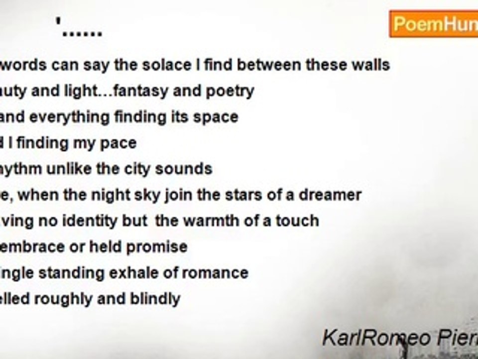 KarlRomeo PierreLouis - '           '......