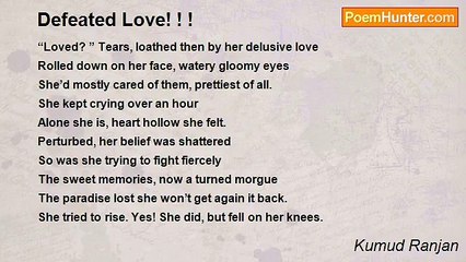 Kumud Ranjan - Defeated Love! ! !