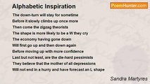 Sandra Martyres - Alphabetic Inspiration