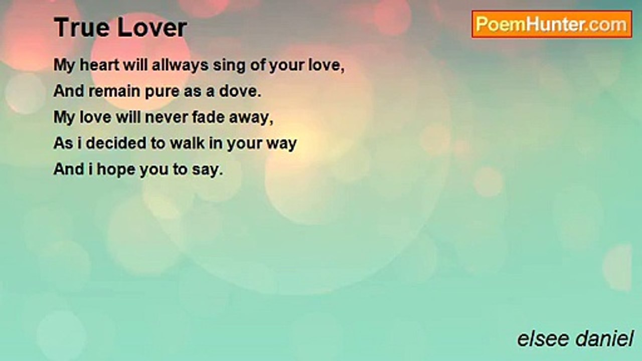 elsee daniel - True Lover