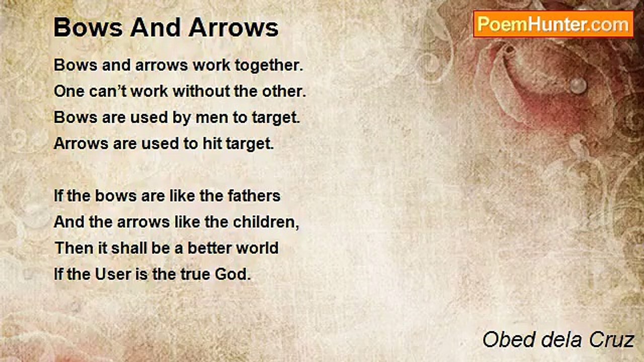 Obed dela Cruz - Bows And Arrows