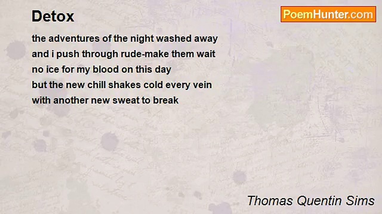 Thomas Quentin Sims - Detox