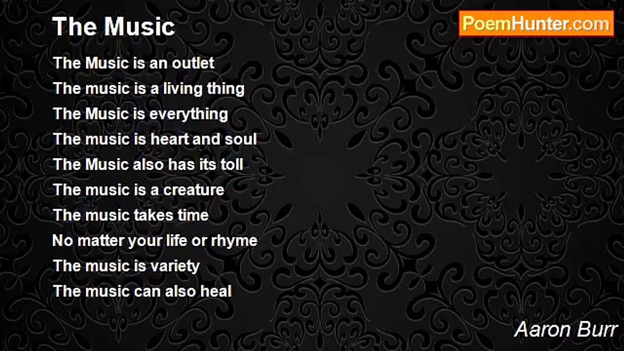 Aaron Burr - The Music