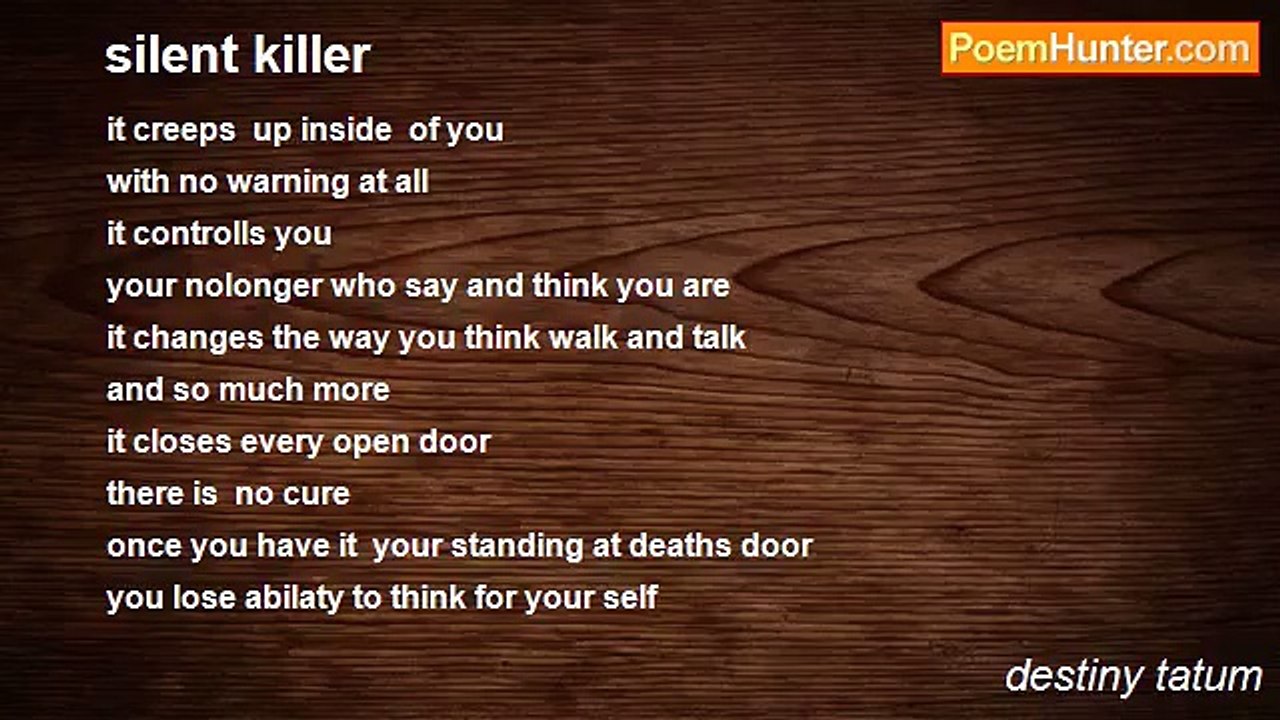 destiny tatum - silent killer