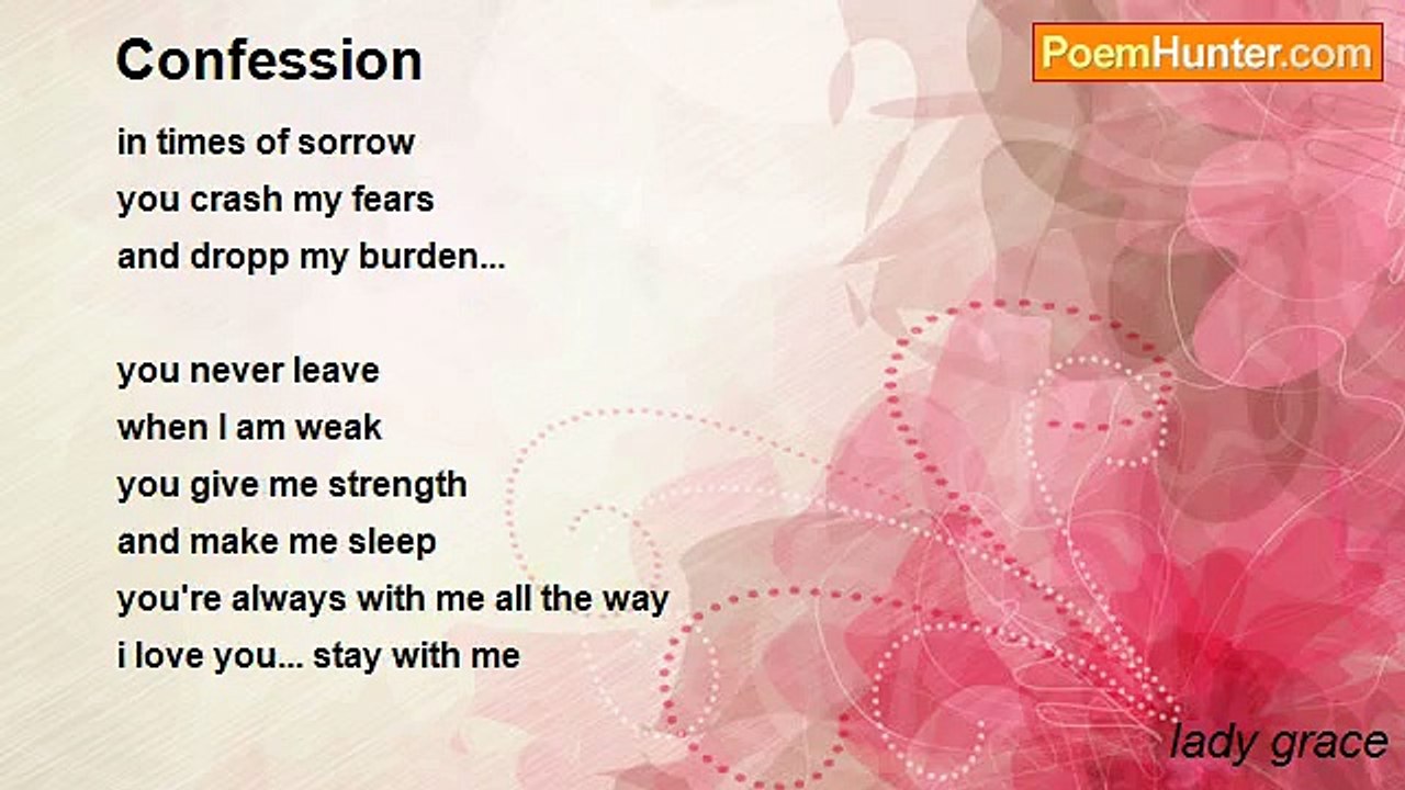 lady grace - Confession