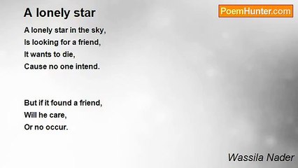 Wassila Nader - A lonely star
