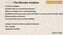 Nyein Way - ႊ ႊ ့ The Wonder Institute