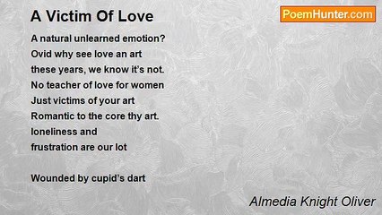 Almedia Knight Oliver - A Victim Of Love