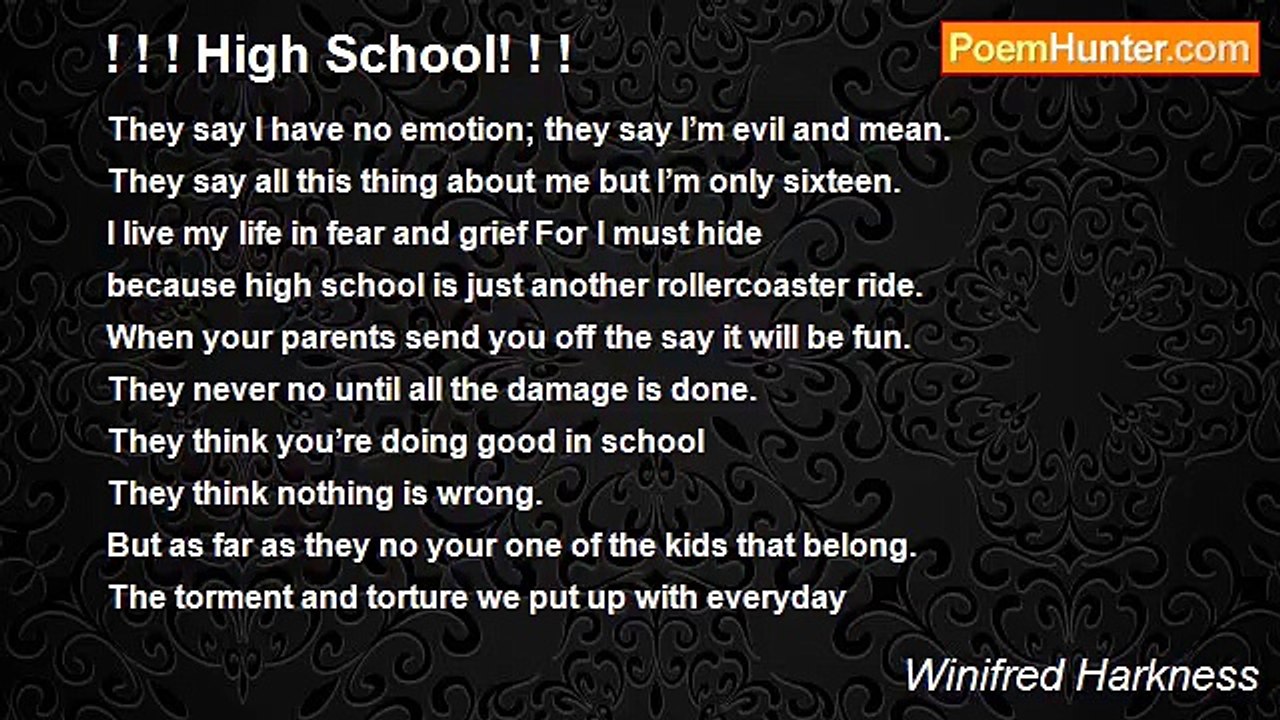 Winifred Harkness - ! ! ! High School! ! !