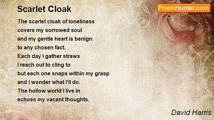 David Harris - Scarlet Cloak