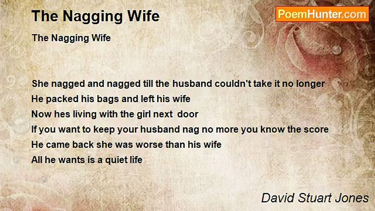 David Stuart Jones - The Nagging Wife