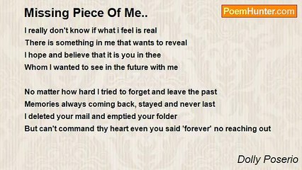 Dolly Poserio - Missing Piece Of Me..