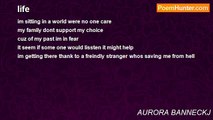 AURORA BANNECKJ - life