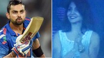 Virat Kohli Blows A KISS At Anushka Sharma