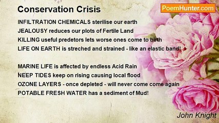 John Knight - Conservation Crisis