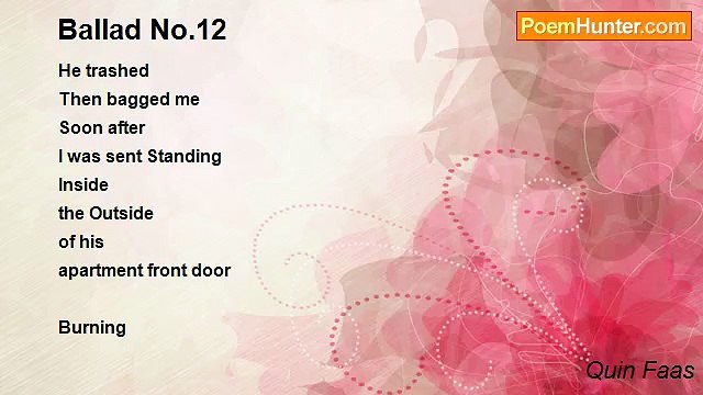 Quin Faas - Ballad No.12