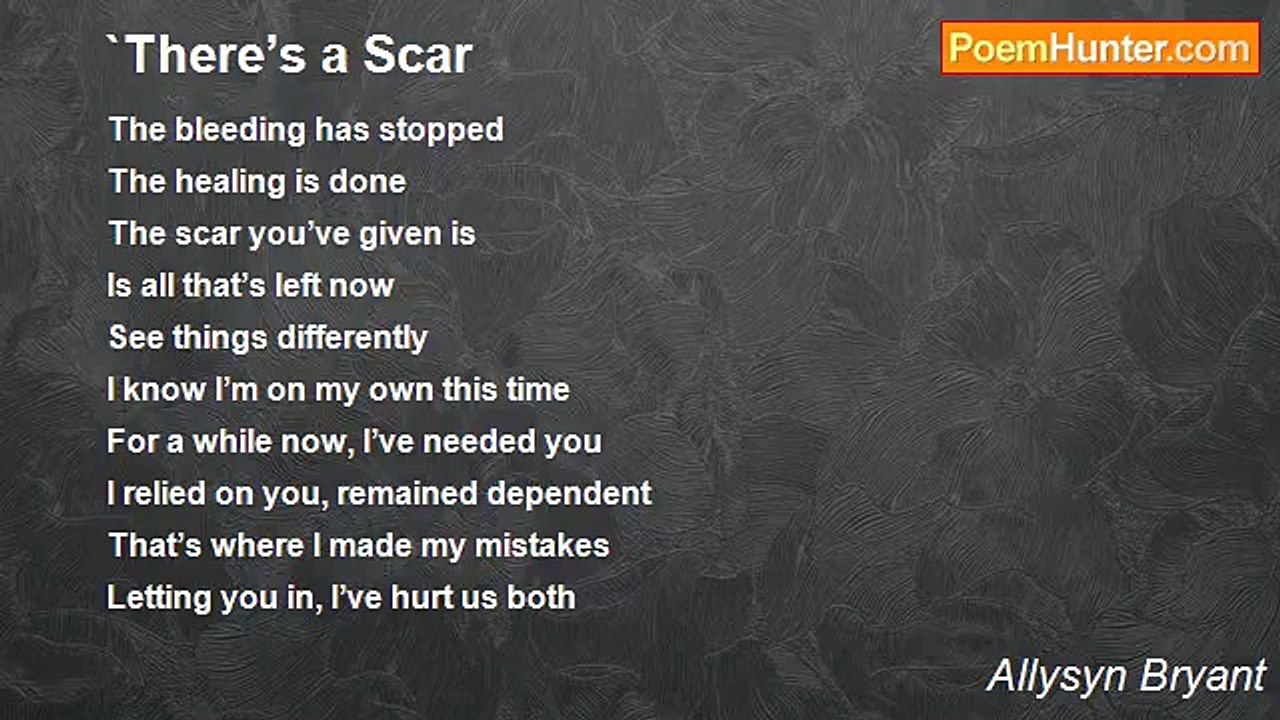Allysyn Bryant - `There’s a Scar