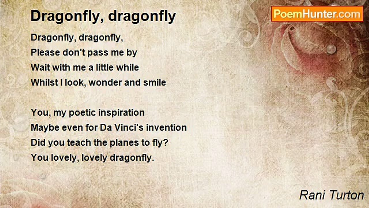 Rani Turton - Dragonfly, dragonfly