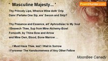 MoonBee Canady - '  Masculine Majesty... '