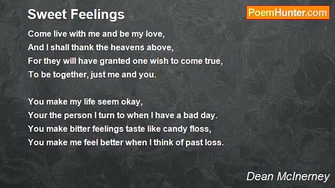Dean McInerney - Sweet Feelings