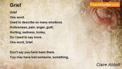 Claire Abbott's Heartfelt Song 'Grief' — Expressing Deep Emotions 🎶