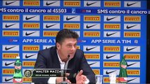 Inter, Mazzarri: 'Medel non era da rosso. Nessun problema con Icardi'.