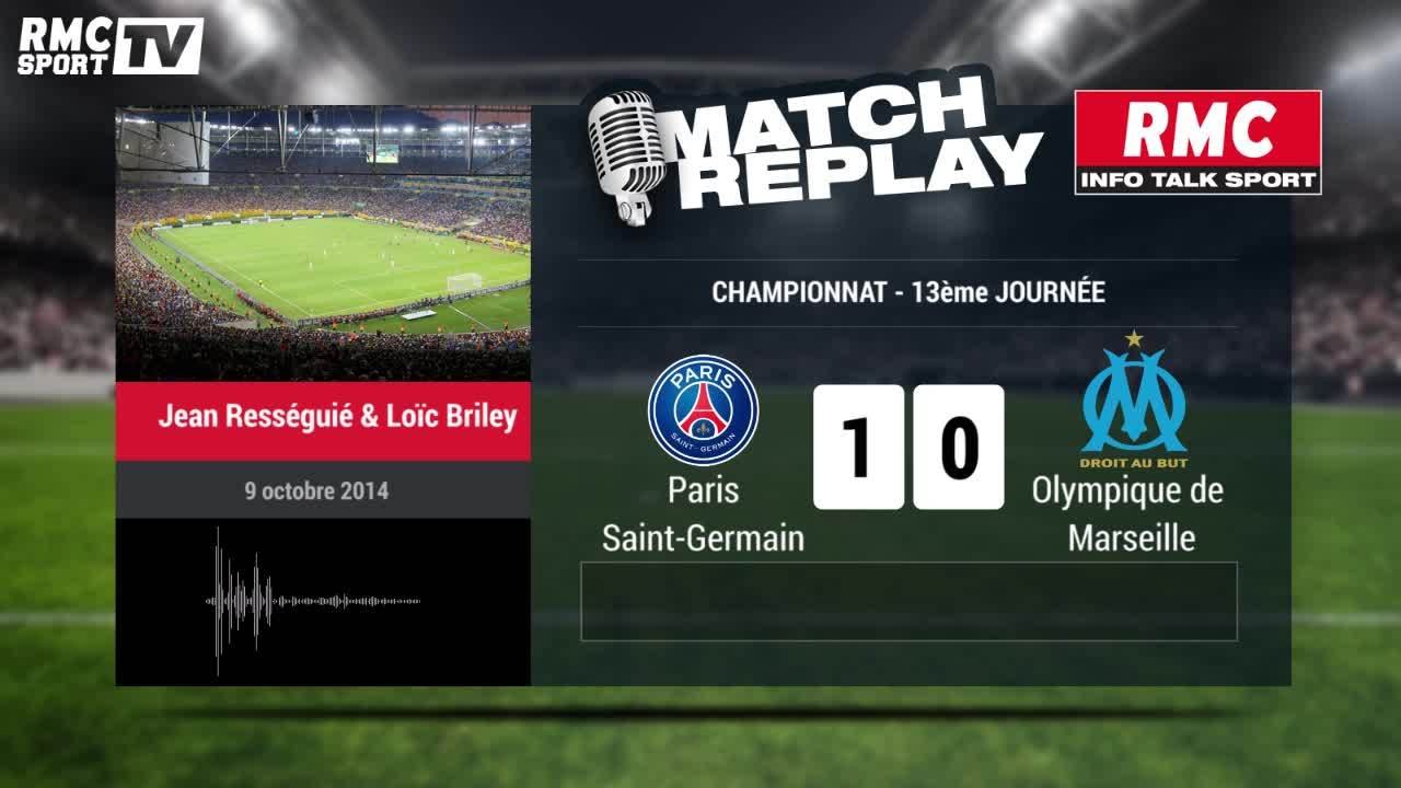 PSG-OM (2-0) : le Goal Replay avec le son de RMC Sport