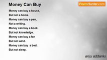 anju addanki - Money Can Buy