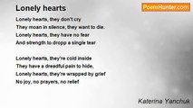 Katerina Yanchuk - Lonely hearts
